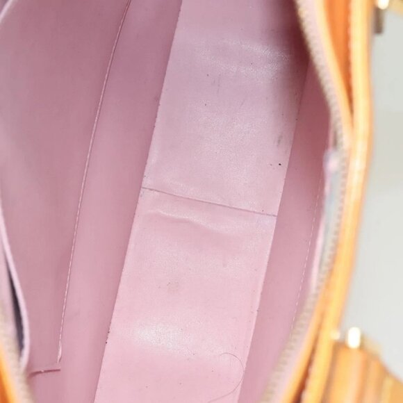 LOUIS VUITTON Monogram Vernis Columbus Bag Marshmallow Pink - Picture 11 of 15